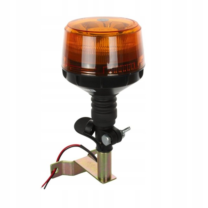 Lampa-ostrzegawcza-kogut-Power-LED-12V-24V-uchwyt-L-przewod Lampa ostrzegawcza kogut Power LED 12V 24V uchwyt L przewód