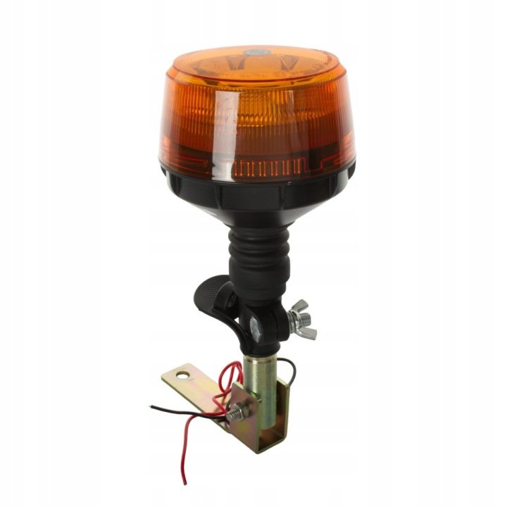 Lampa-ostrzegawcza-kogut-Power-LED-12V-24V-uchwyt-skladany-przewod Lampa ostrzegawcza kogut Power LED 12V 24V uchwyt składany przewód