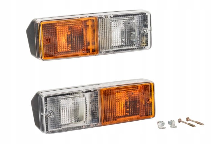 Lampa-przod-185x60mm-LEWA-PRAWA-Massey-Ferguson-133-155-235-zestaw Lampa przód 185x60mm LEWA + PRAWA Massey Ferguson 133 155 235 zestaw