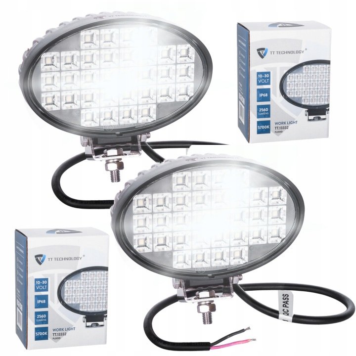 Lampa-robocza-LED-12V-24V-32W-diody-rozproszona-2szt-do-ciagnika Lampa robocza LED 12V 24V 32W diody rozproszona 2szt. do ciągnika