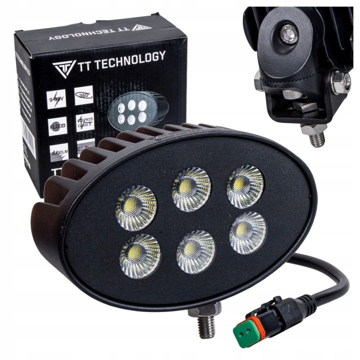 Lampa robocza LED 30W 3000lm New Holland T5.95 T5.105 T5.115 T5.120, T4.105