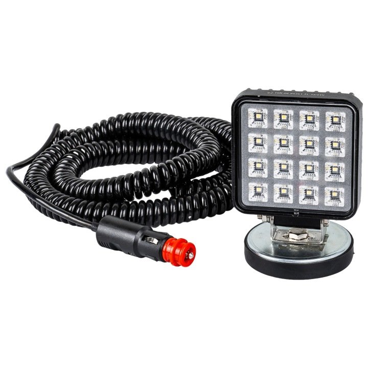 Lampa-robocza-LED-na-magnes-przewod-10m-wtyk-do-zapalniczki Lampa robocza LED na magnes + przewód 10m + wtyk do zapalniczki