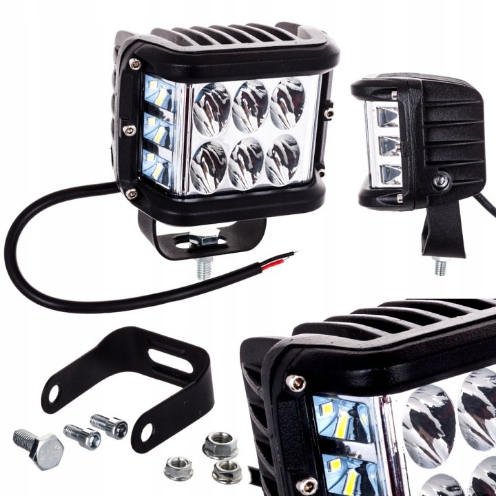 Lampa-robocza-Led-Cree-z-doswietlaniem-zakretow-1s Lampa robocza Led Cree z doświetlaniem zakrętów 1s