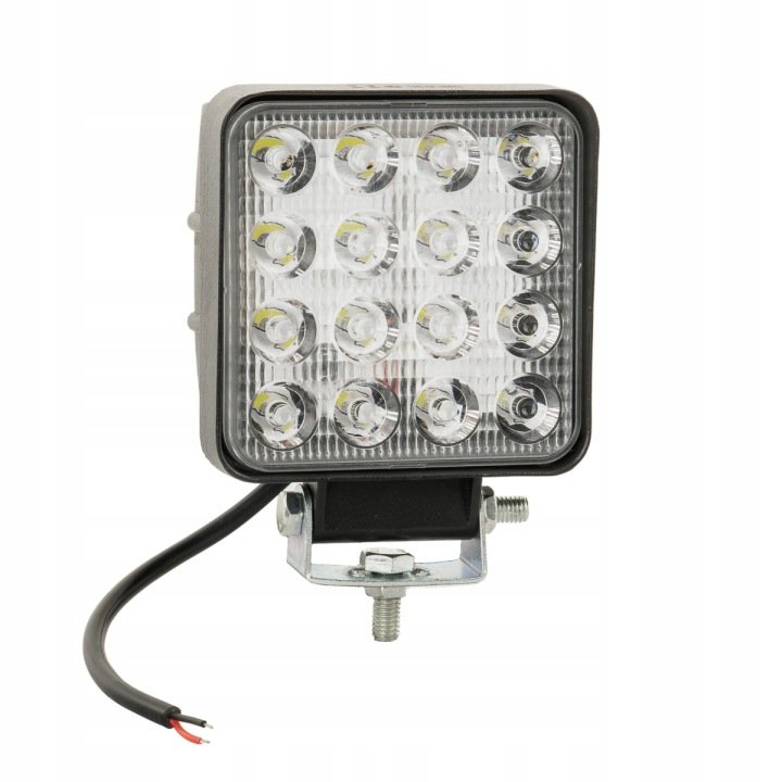 Lampa-robocza-halogen-Led-48W-12V-24V-aluminiowa Lampa robocza halogen Led 48W 12V 24V aluminiowa