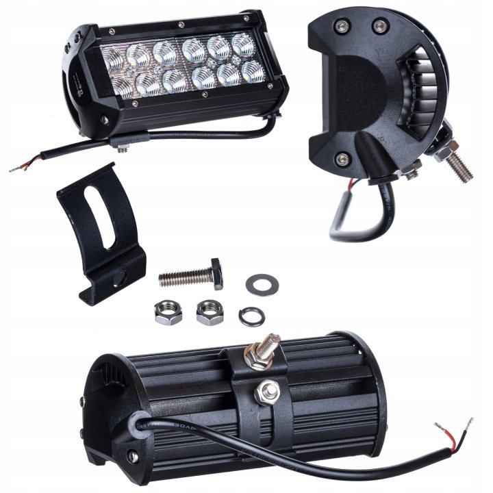 Lampa-robocza-halogen-led-36W-12V-24V-3240Lm-6000K Lampa robocza halogen led 36W 12V 24V 3240Lm 6000K