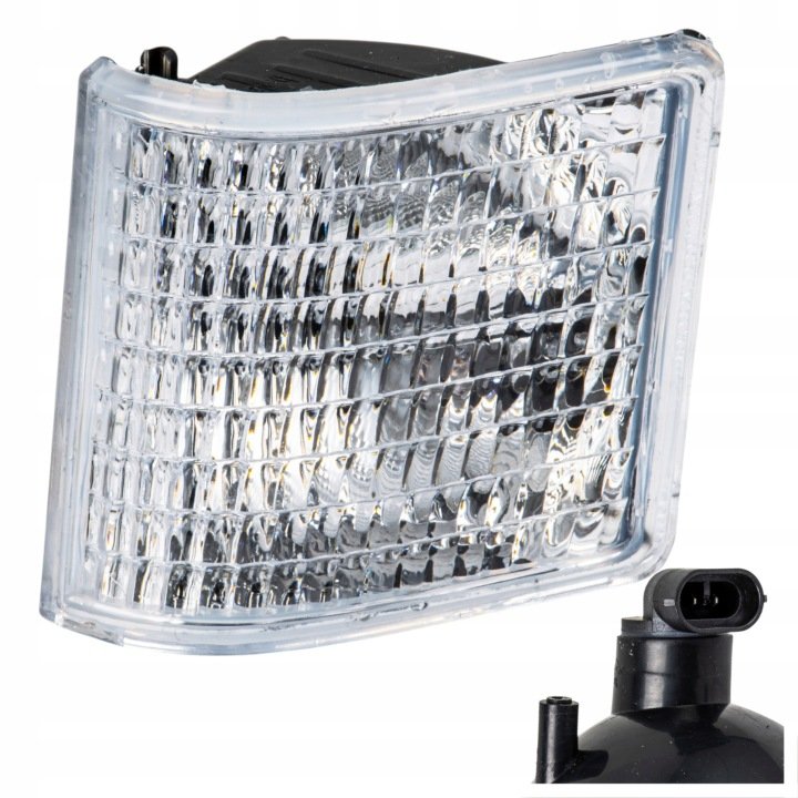 Lampa robocza kwadrat prawa John Deere 6010 6100 6600 6800 7200 AL78178 12V