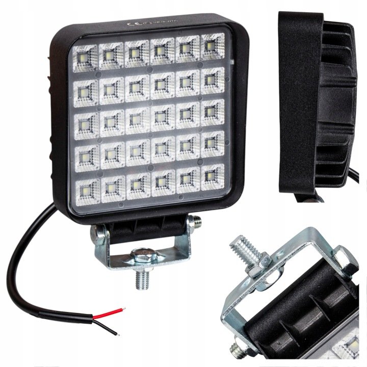 Lampa-robocza-kwadratowa-Led-12V-24V-halogen-6000K-IP67 Lampa robocza kwadratowa Led 12V 24V halogen 6000K IP67