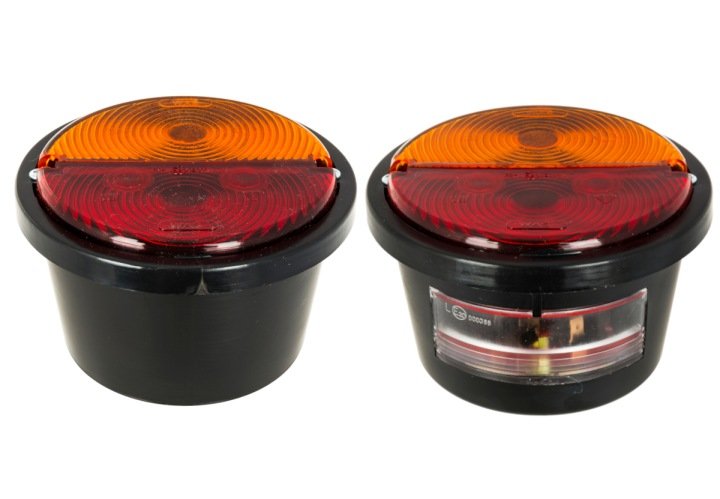 Lampa tylna C-330 zespolona plastikowa komplet 2szt. Lewa + Prawa WAŚ