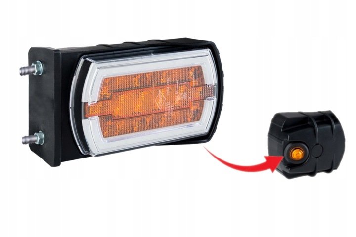 Lampa-zespolona-przednia-33-LED-z-kierunkowskazem-i-mocowaniem-bocznym Lampa zespolona przednia 33 LED z kierunkowskazem i mocowaniem bocznym