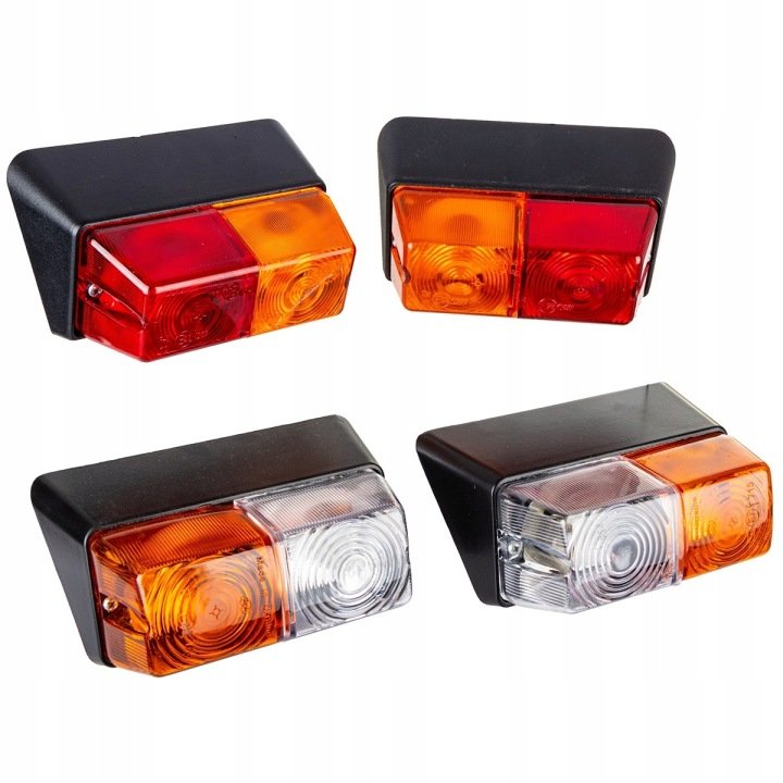 Lampy-T-25-zestaw-lamp-przod-i-tyl-METALOWE-zarowki-Wladimirec-Ruski-T25 Lampy T-25 zestaw lamp przód i tył METALOWE żarówki Władimirec Ruski T25