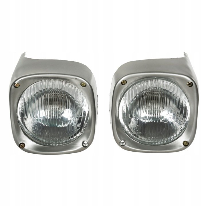 Lampy przednie Massey Ferguson z obudową prawa + lewa komplet 2 sztuki