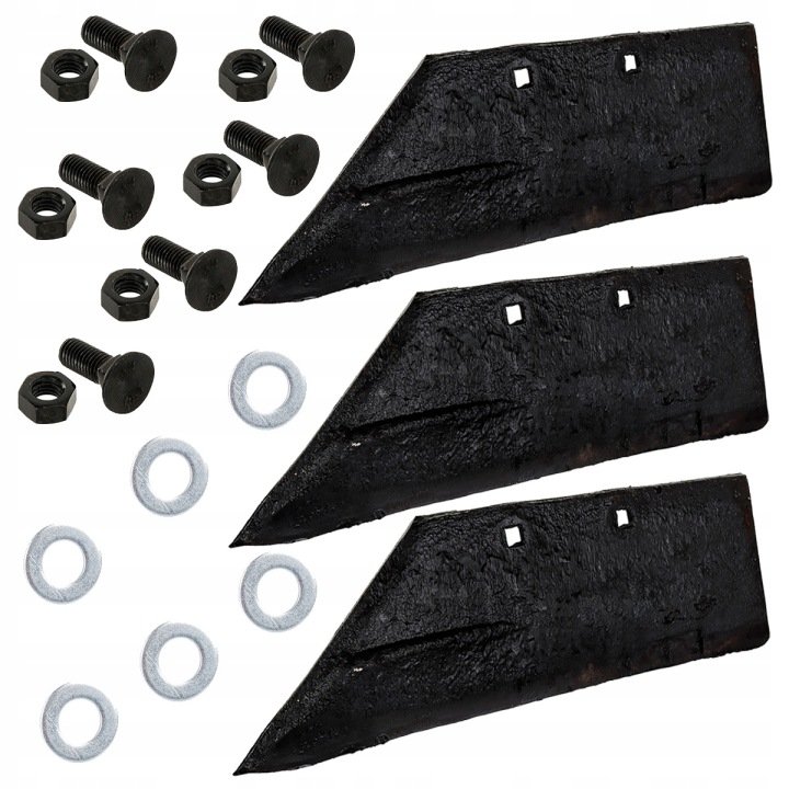 Lemiesze-do-pluga-3-skibowego-UNIA-1025-klepane-sruby-M12x35mm Lemiesze do pługa 3 skibowego UNIA 1025 klepane + śruby M12x35mm