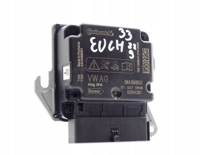 MODUL-SENSOR-PODUSZEK-POWIETRZNYCH-AIRBAG-VW-GOLF-VIII-8-5WA959655H MODUŁ SENSOR PODUSZEK POWIETRZNYCH AIRBAG VW GOLF VIII 8 5WA959655H