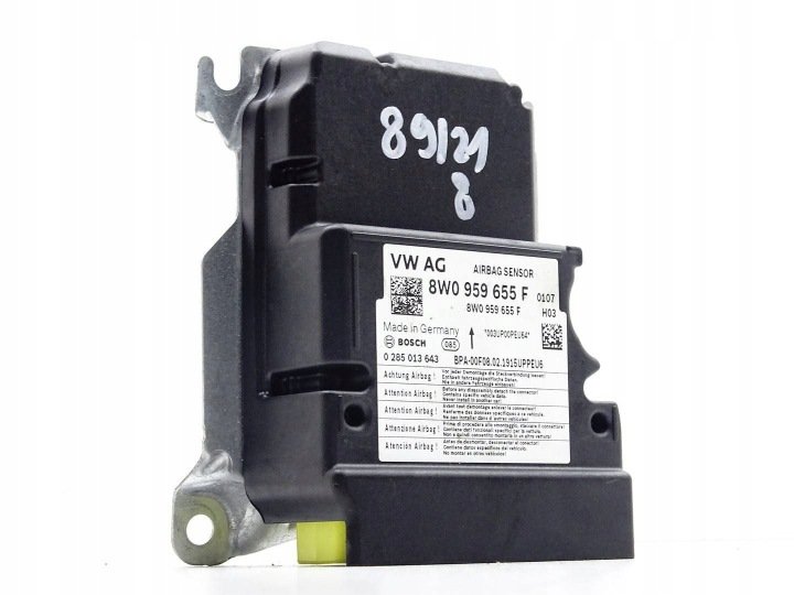 MODUL-SENSOR-STEROWNIK-PODUSZEK-AIRBAG-AUDI-A5-F5-8W-A4-B9-8W0959655F MODUŁ SENSOR STEROWNIK PODUSZEK AIRBAG AUDI A5 F5 8W A4 B9 8W0959655F