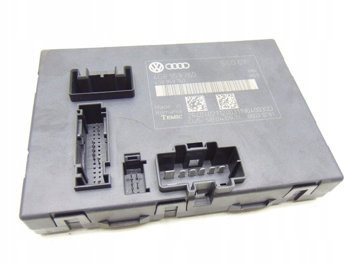 MODUL-STEROWNIK-FOTELA-AUDI-A6-C7-A7-4G-4G8959760A MODUŁ STEROWNIK FOTELA AUDI A6 C7 A7 4G 4G8959760A