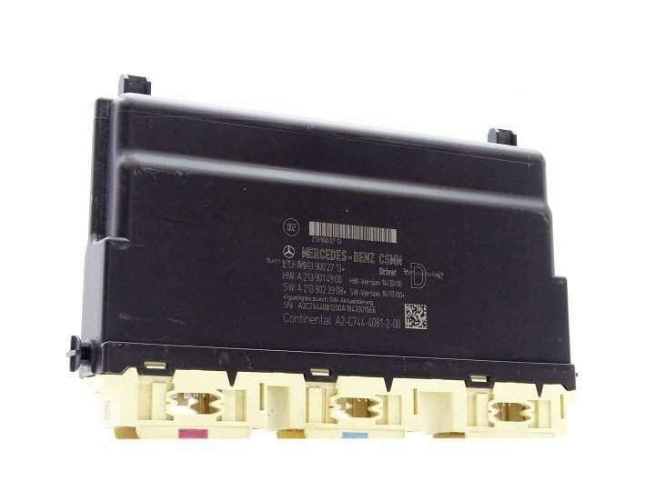 MODUŁ STEROWNIK FOTELA MERCEDES E W213 A2139002713