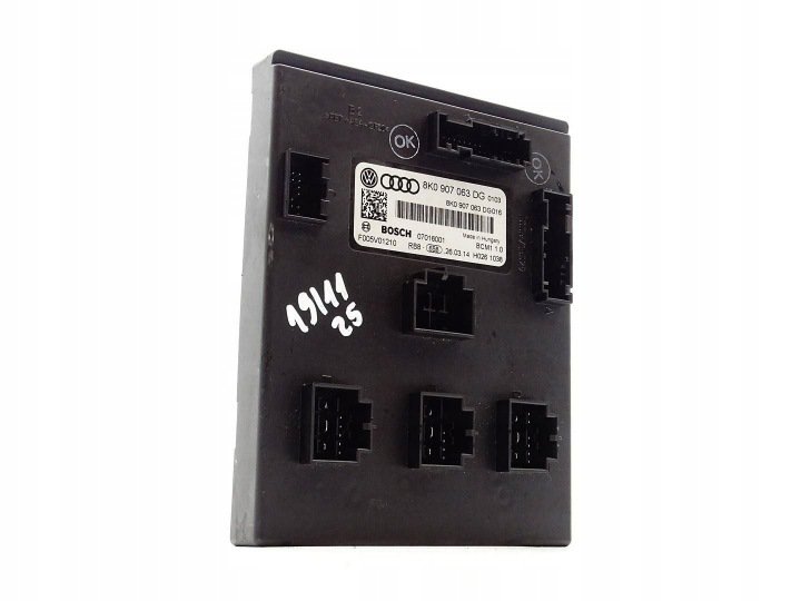 MODUL-STEROWNIK-KOMFORTU-BCM-AUDI-A4-B8-A5-8T-Q5-8R-8K0907063DG MODUŁ STEROWNIK KOMFORTU BCM AUDI A4 B8 A5 8T Q5 8R 8K0907063DG