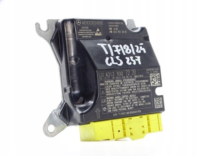 MODUL-STEROWNIK-SENSOR-AIRBAG-MERCEDES-E-W213-CLS-C257-A2139007220 MODUŁ STEROWNIK SENSOR AIRBAG MERCEDES E W213 CLS C257 A2139007220