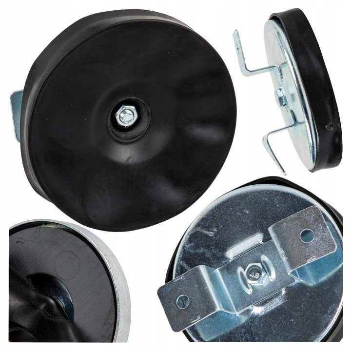 Magnes do mocowania lamp roboczych fi 76mm z uchwytem i osłoną gumową