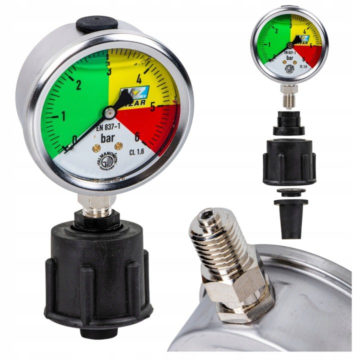Manometr-do-opryskiwacza-M12x1-5-M63-0-6bar-Mizar-obsada-czarna-nakretka Manometr do opryskiwacza M12x1,5 M63 0-6bar Mizar + obsada czarna nakrętka