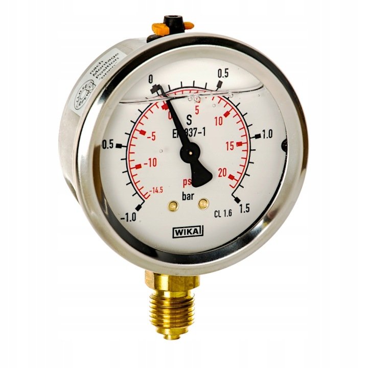 Manowakuometr-dolny-1-4-zakres-od-1-do-1-5-Bar Manowakuometr dolny 1/4 zakres od -1 do 1,5 Bar