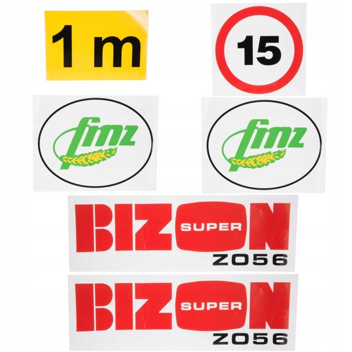 NAKLEJKI BIZON Z-056 Z056 SUPER KOMPLET