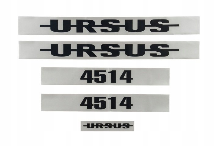 NAKLEJKI ZNAK URSUS 4514 KOMPLETNY