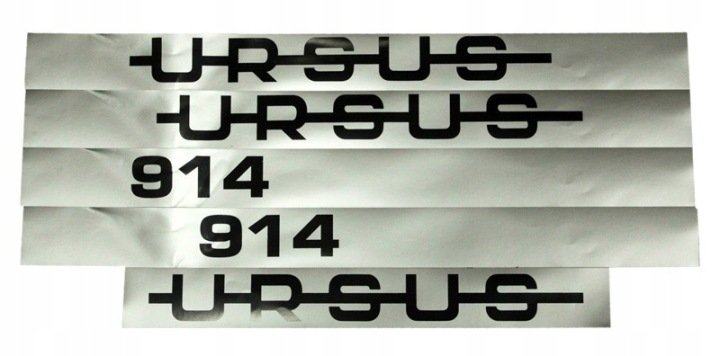 NAKLEJKI ZNAK URSUS 914