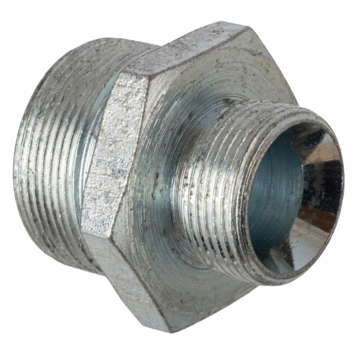 NYPEL M36x1,5 / M27x1,5 przyłącze hydrauliczne metryczne proste
