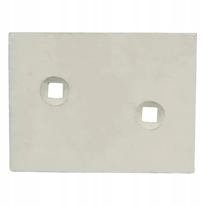 Nakładka płozy prawa przednia 160x120mm pług Unia