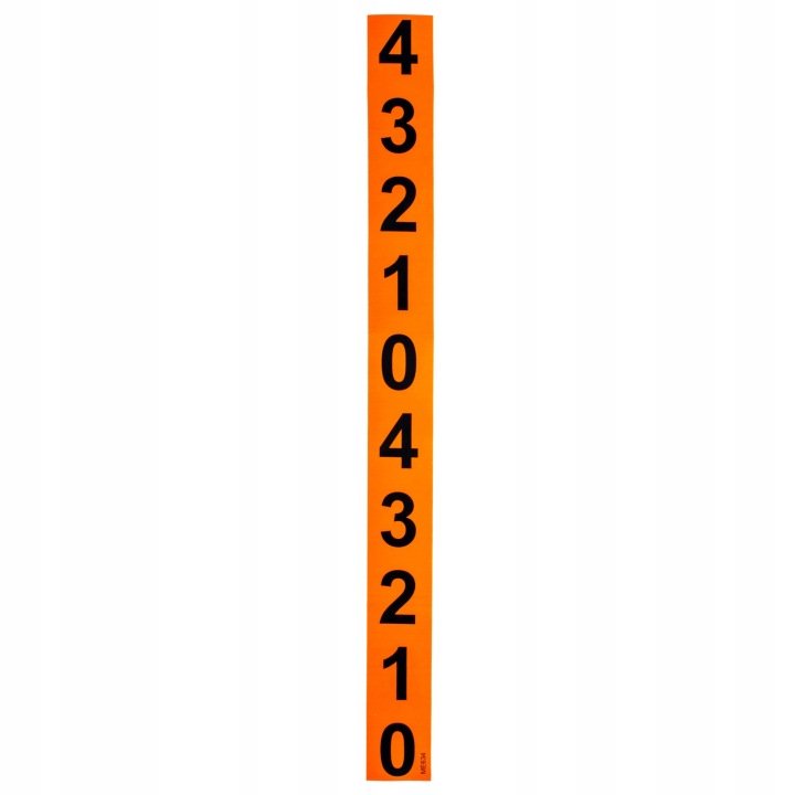 Naklejka kontrolna Amazone 0 1 2 3 4 0 1 2 3 4