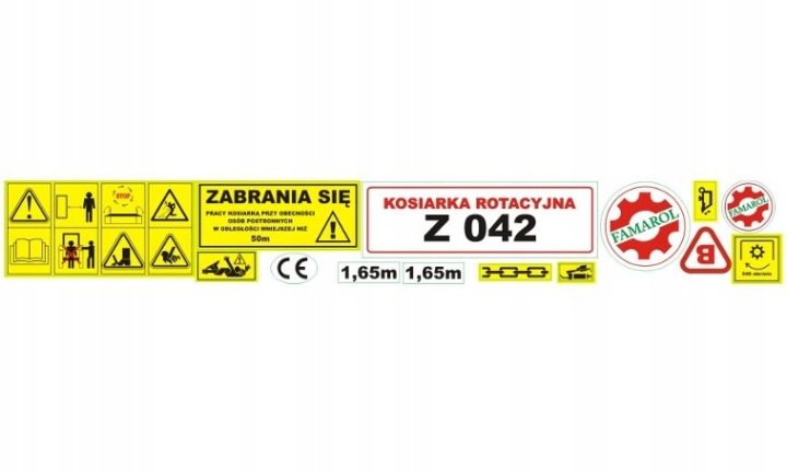 Naklejki-kosiarki-rotacyjnej-Z-042 Naklejki kosiarki rotacyjnej Z-042
