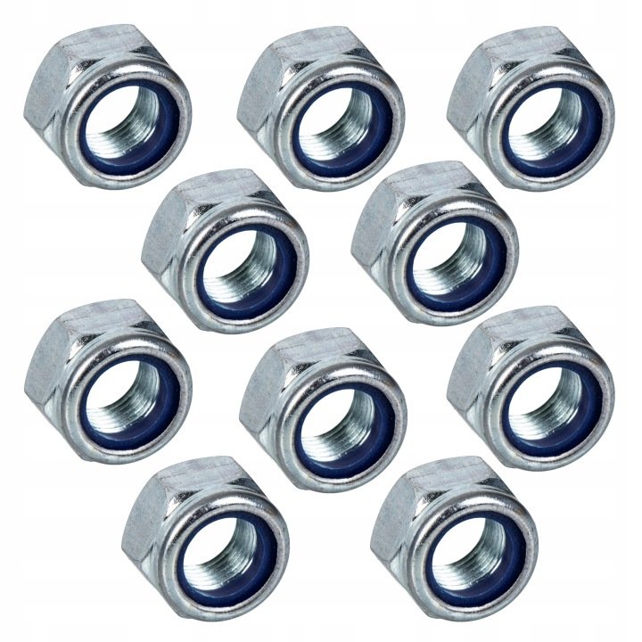 Nakrętka samohamowna do brony aktywnej Famarol M16x1,5mm kl 10 zestaw 10szt