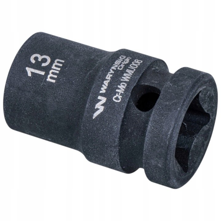 Nasadka-udarowa-szesciokatna-13mm-1-2-CrMo-DIN-3129-Warynski Nasadka udarowa sześciokątna 13mm 1/2" CrMo DIN-3129 Waryński