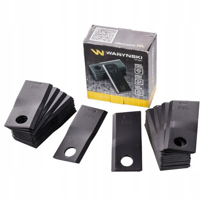 Nóż kosiarki dyskowej Samasz 115x49x4mm Waryński 24szt