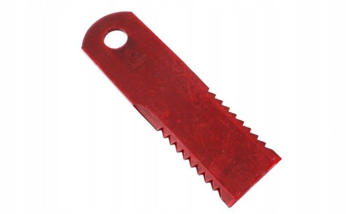Nóż sieczkarni Claas Dominator, zębaty RS51123 173x50x3 mm fi 18 mm