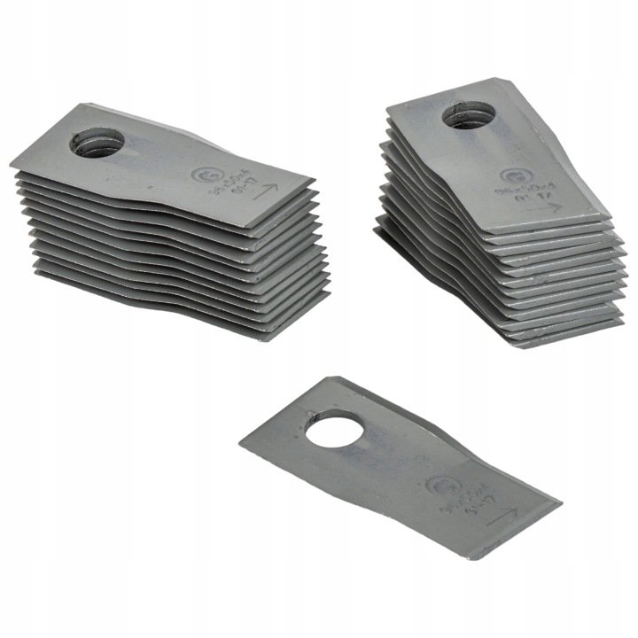 Nożyk kosiarki rotacyjnej lewy 96x50x19mm Krone 1466902 25szt.