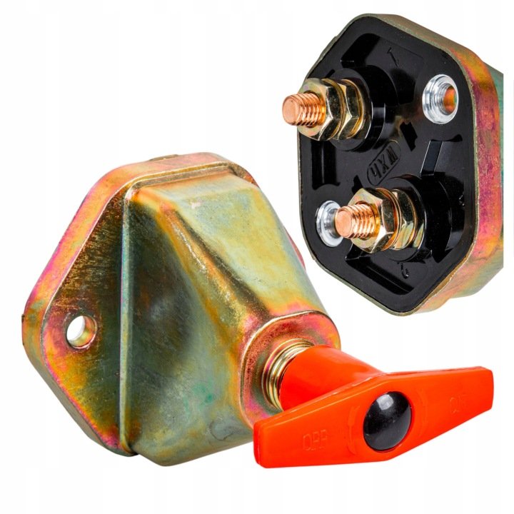 Odlacznik-Wylacznik-Masy-Pradu-12V-24V-200A-Ciagnik-Kombajn-Ciezarowka Odłącznik Wyłącznik Masy Prądu 12V 24V 200A Ciągnik Kombajn Ciężarówka