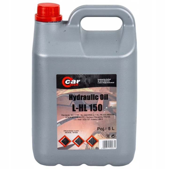Olej hydrauliczny L-HL 150 HL 5l CarTech