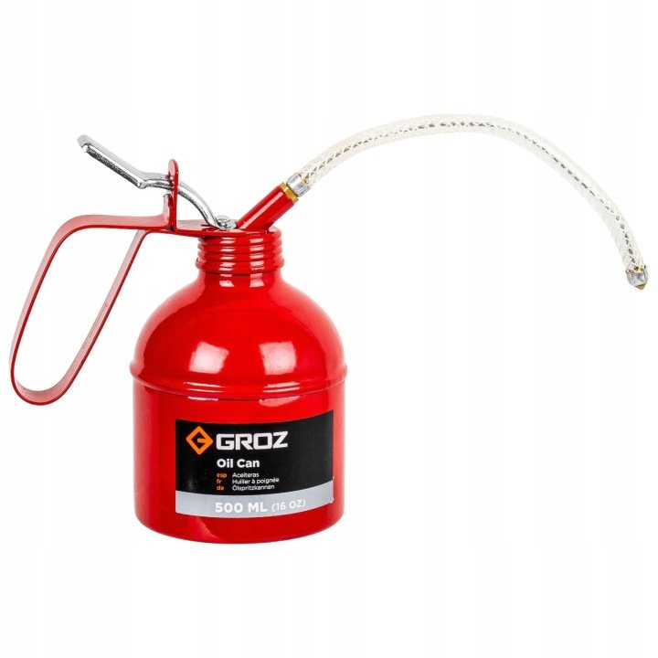 Olejarka-reczna-metalowa-500ml-GROZ Olejarka ręczna metalowa 500ml GROZ