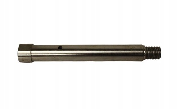 Oś kultywatora fi 26mm z kołnierzem dł. 22cm gwint
