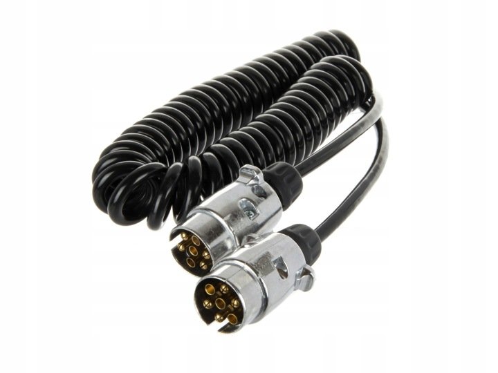 PRZEWOD-PRZYCZEPY-WTYCZKA-ZLACZE-GNIAZDO-4-5m-7PIN PRZEWÓD PRZYCZEPY WTYCZKA ZŁĄCZE GNIAZDO 4,5m 7PIN