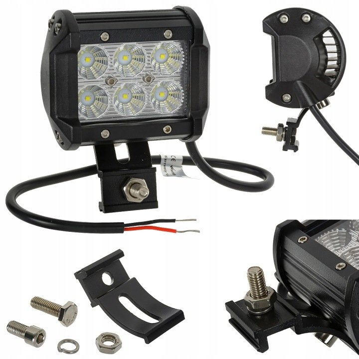 Panel reflektor boczny szperacz LED 18W 1800Lm