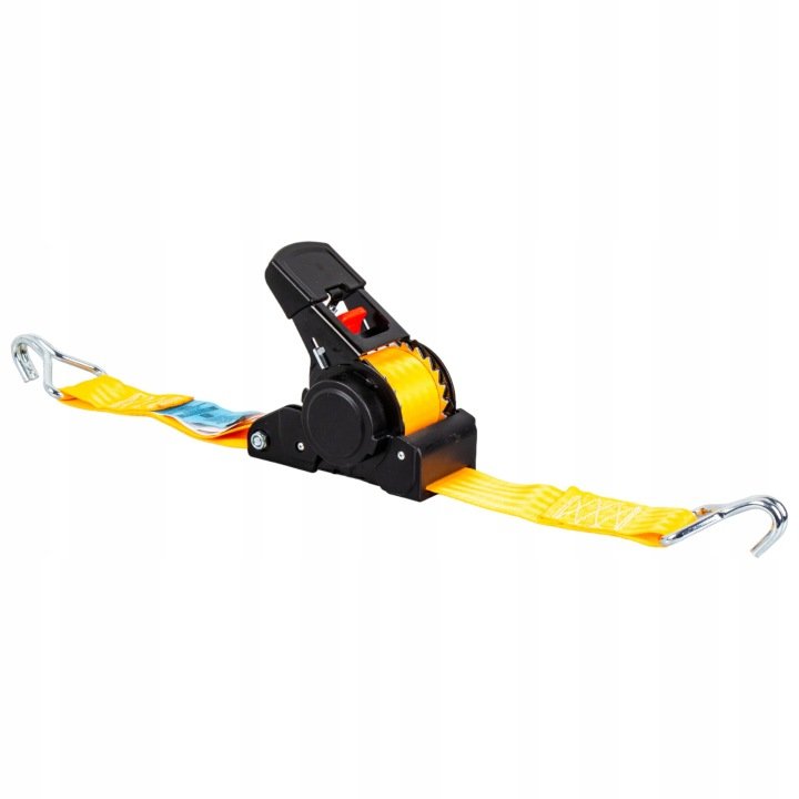 Pas transportowy samozwijający 1500kg 4,5mx50mm z hakami