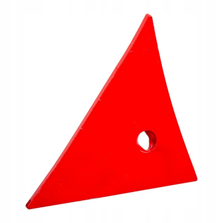 Pierś odkładnicy Kverneland 195x8mm lewa jednootworowa do pługa 063250