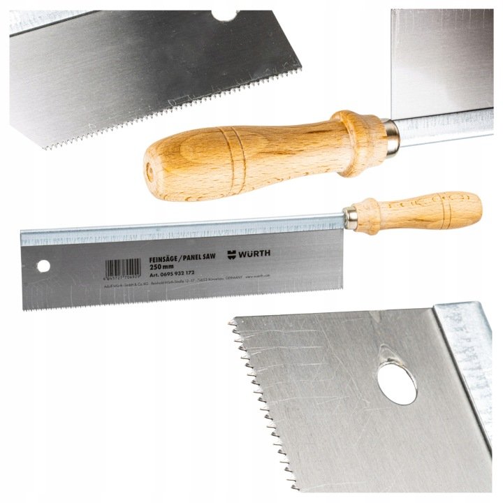 Pila-grzbietnica-prosta-250mm-Wurth Piła grzbietnica prosta 250mm Wurth