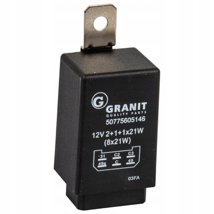 Przerywacz kierunkowskazu elektroniczny Deutz Fahr