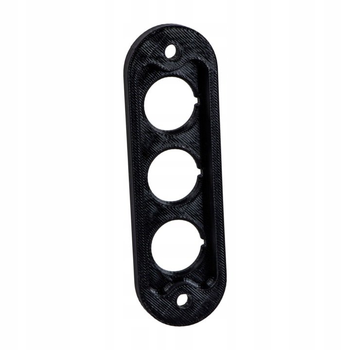 Ramka-mocujaca-na-3-przelaczniki-okragle-20mm-115x35x95mm-pionowa-czarna Ramka mocująca na 3 przełączniki okrągłe 20mm 115x35x95mm pionowa czarna