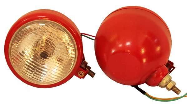Reflektor-roboczy-przedni-z-zarowka-H4-12V-czerw Reflektor roboczy przedni z żarówką H4 12V czerw.