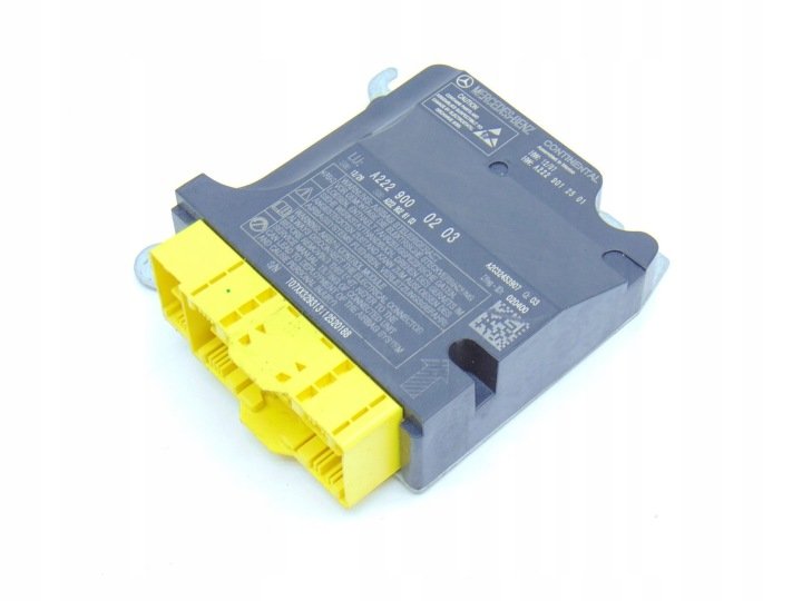 SENSOR MODUŁ PODUSZEK AIRBAG MERCEDES S W222 13- A2229000203